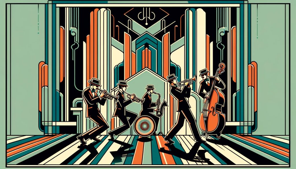 jazz band (art deco)